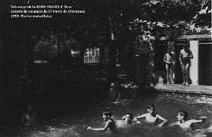 COLO JEUNE FRANCE 1953 piscine marseillaise 2